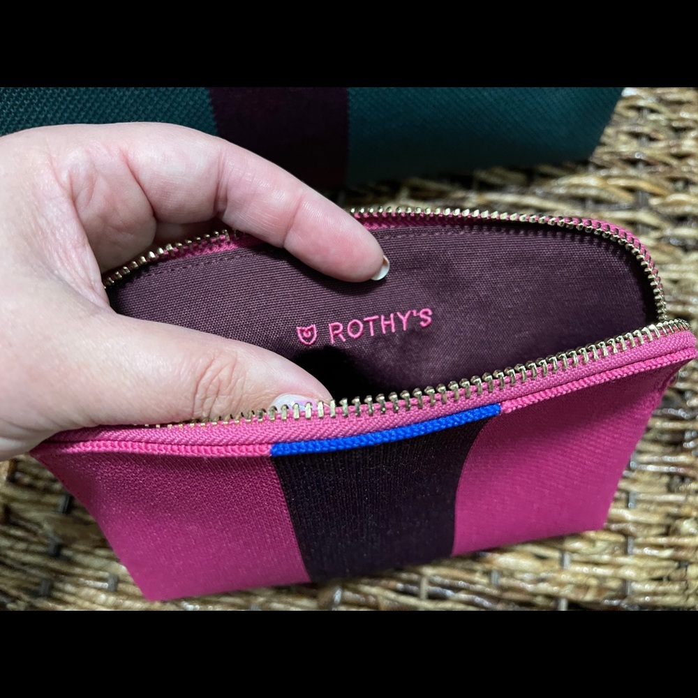 Rothy’s Spruce and Raspberry Vanity Set - Picture 2 of 3